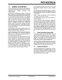 浏览型号PIC16C556A-04I/JW的Datasheet PDF文件第5页