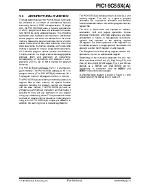 浏览型号PIC16C556A-04I/JW的Datasheet PDF文件第9页