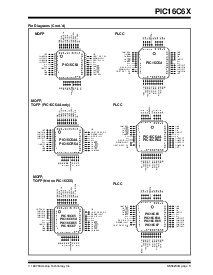 浏览型号PIC16C62-04E/PQ的Datasheet PDF文件第3页