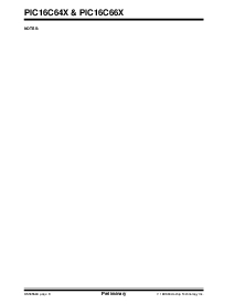浏览型号PIC16C641-10I/P的Datasheet PDF文件第8页