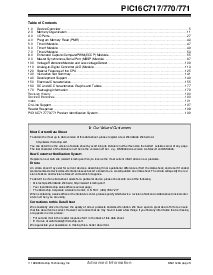 浏览型号PIC16C717-04I/JW的Datasheet PDF文件第3页