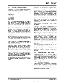 浏览型号PIC16C8X的Datasheet PDF文件第3页