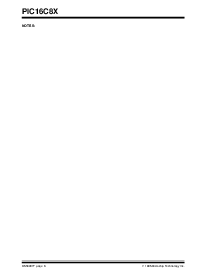 浏览型号PIC16C8X的Datasheet PDF文件第6页