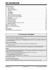 浏览型号PIC16LC926-I/PT的Datasheet PDF文件第6页