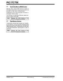 浏览型号PIC17C752T-08/P的Datasheet PDF文件第8页