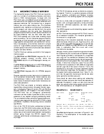 浏览型号PIC17LC43-08I/PT的Datasheet PDF文件第9页