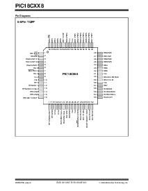 浏览型号PIC18C858-E/CL的Datasheet PDF文件第2页