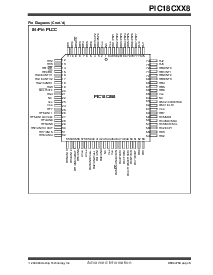 浏览型号PIC18C858-E/CL的Datasheet PDF文件第5页