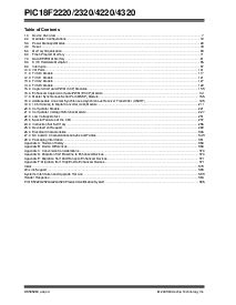 浏览型号PIC18F2220T-I/SO的Datasheet PDF文件第6页