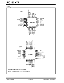 浏览型号PIC18LC442-E/L的Datasheet PDF文件第2页