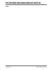 浏览型号PIC18F6620的Datasheet PDF文件第8页