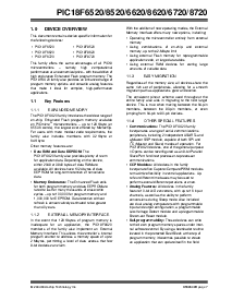 浏览型号PIC18F6620的Datasheet PDF文件第9页