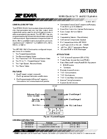 浏览型号XRT8001ID的Datasheet PDF文件第1页