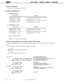 浏览型号UPD784928Y的Datasheet PDF文件第2页