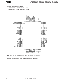 浏览型号UPD784937的Datasheet PDF文件第6页