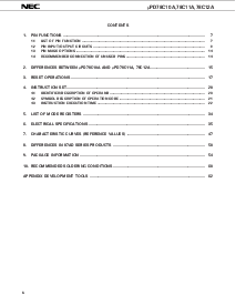 浏览型号UPD78C11AGQ的Datasheet PDF文件第6页