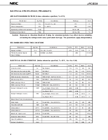 浏览型号UPC2539GS的Datasheet PDF文件第4页