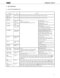 浏览型号UPD78C18CW的Datasheet PDF文件第7页