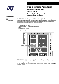 浏览型号PSD813F1的Datasheet PDF文件第5页