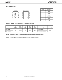 浏览型号UPC2708TB的Datasheet PDF文件第2页