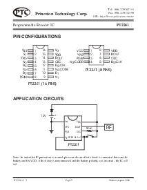 浏览型号PT2241P-16的Datasheet PDF文件第2页