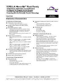 浏览型号S29GL-A的Datasheet PDF文件第3页