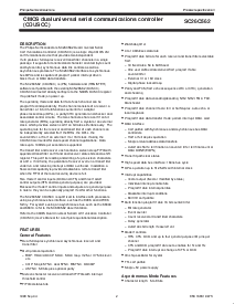 浏览型号SC26C562A8A的Datasheet PDF文件第2页