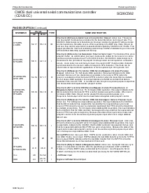 浏览型号SC26C562A8A的Datasheet PDF文件第7页