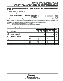 浏览型号SNJ54S373FK的Datasheet PDF文件第9页