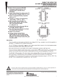 浏览型号SN74LVT125PW的Datasheet PDF文件第1页