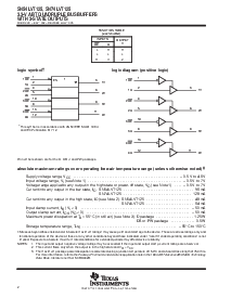 浏览型号SN74LVT125PW的Datasheet PDF文件第2页