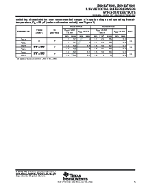 浏览型号SN74LVTH541的Datasheet PDF文件第5页