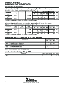 浏览型号SN74AHC32DRE4的Datasheet PDF文件第4页