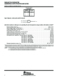 浏览型号SN74AHCT08DBR的Datasheet PDF文件第2页