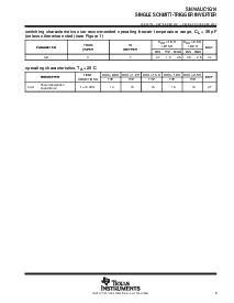 浏览型号SN74AUC1G14YEPR的Datasheet PDF文件第5页