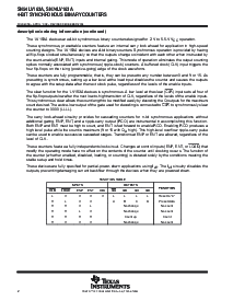 浏览型号SN74LV163APWR的Datasheet PDF文件第2页