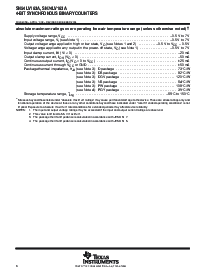 浏览型号SN74LV163APWR的Datasheet PDF文件第6页