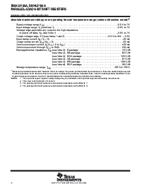 浏览型号SN74LV165AD的Datasheet PDF文件第4页