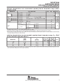 浏览型号SN74CBTS3384DBQ的Datasheet PDF文件第3页