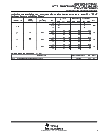 浏览型号SN74HC574NSR的Datasheet PDF文件第5页