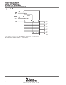 浏览型号SN74HC594DB的Datasheet PDF文件第2页