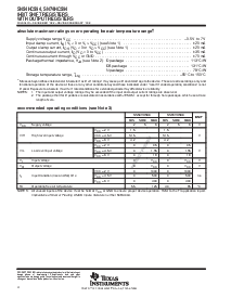 浏览型号SN74HC594DB的Datasheet PDF文件第4页