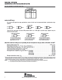 浏览型号SN74HC86PW的Datasheet PDF文件第2页