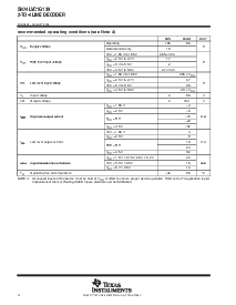 浏览型号SN74LVC1G139YZPR的Datasheet PDF文件第4页