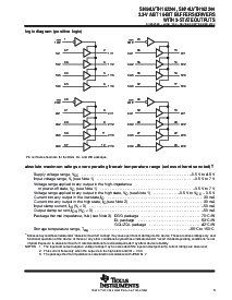 浏览型号SN74LVTH162244的Datasheet PDF文件第3页