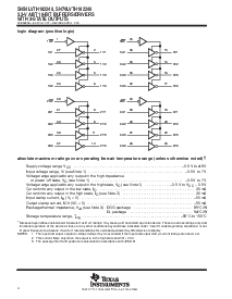 浏览型号SN74LVTH162240DGGR的Datasheet PDF文件第4页