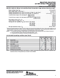 浏览型号SN74LVTH273PWR的Datasheet PDF文件第3页