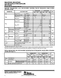 浏览型号SN74LVTH273PWR的Datasheet PDF文件第4页