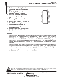 浏览型号SN75C185DW的Datasheet PDF文件第1页