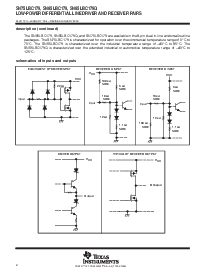 浏览型号SN75LBC179P的Datasheet PDF文件第2页